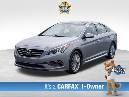 Shale Gray Metallic 2015 Hyundai SONATA Limited