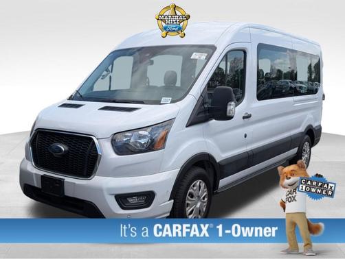Oxford White 2023 Ford Transit-350 XLT