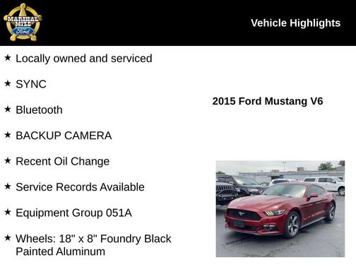 2015 Ford Mustang V6