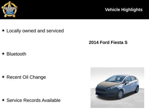 2014 Ford Fiesta S