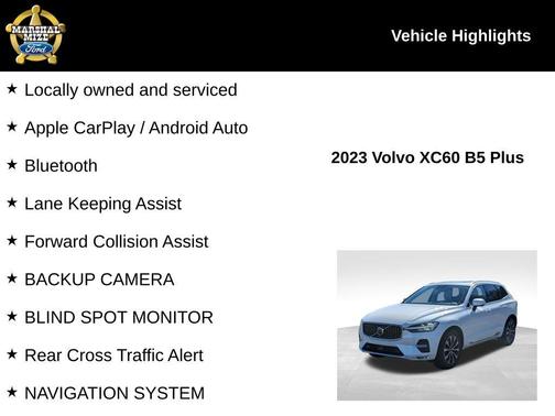 2023 Volvo XC60 B5 Plus Bright Theme