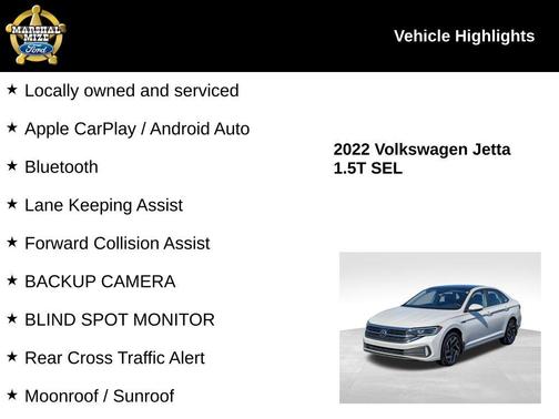 2022 Volkswagen Jetta 1.5T SEL