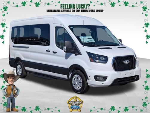 Oxford White 2026 Ford Transit-350 XLT
