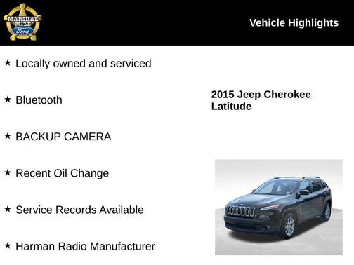 2015 Jeep Cherokee Latitude