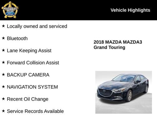 2018 Mazda Mazda3 Grand Touring