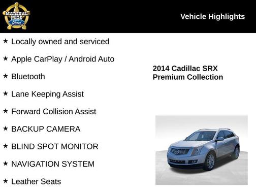 2014 Cadillac SRX Premium Collection