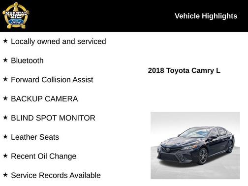 2018 Toyota Camry L