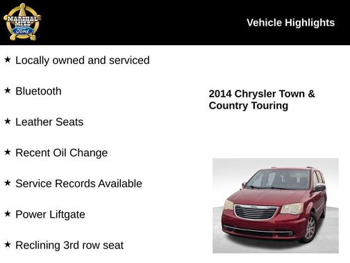 2014 Chrysler Town & Country Touring