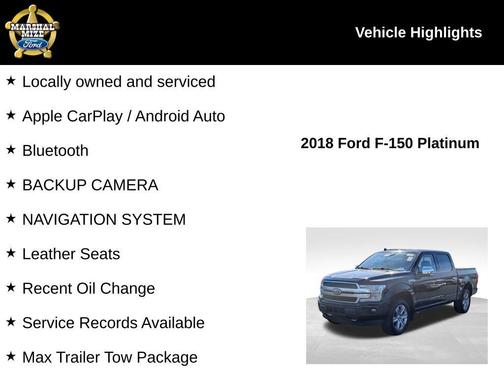 2018 Ford F-150 Platinum