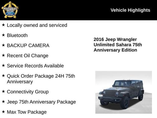 2016 Jeep Wrangler Unlimited Sahara