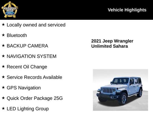 2021 Jeep Wrangler Unlimited Sahara