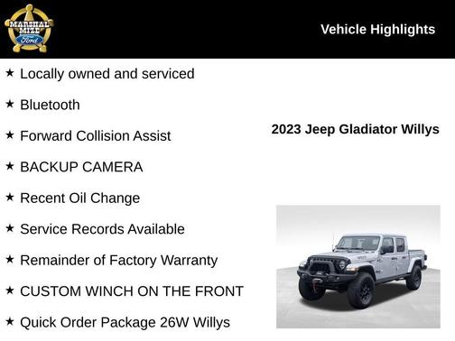 2023 Jeep Gladiator Sport