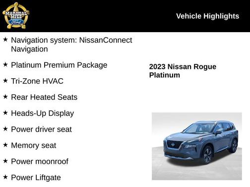 2023 Nissan Rogue Platinum