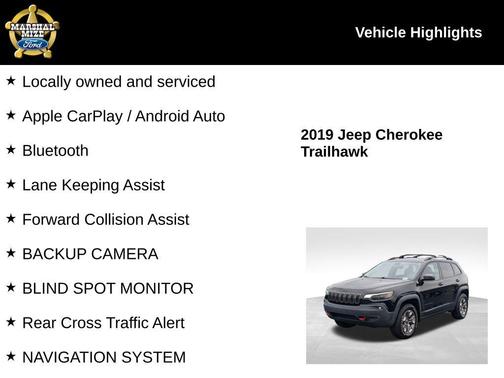 2019 Jeep Cherokee Trailhawk