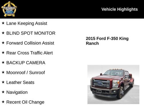 2015 Ford F-350 King Ranch