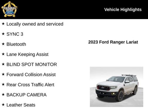 2023 Ford Ranger Lariat
