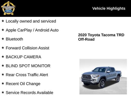 2020 Toyota Tacoma TRD Off Road