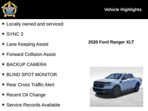 2020 Ford Ranger XLT