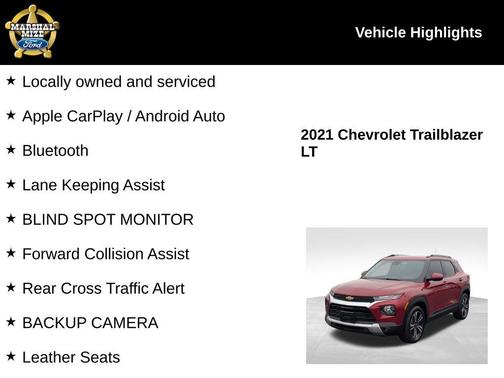 2021 Chevrolet Trailblazer LT