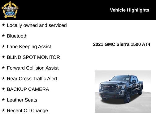 2021 GMC Sierra 1500 AT4