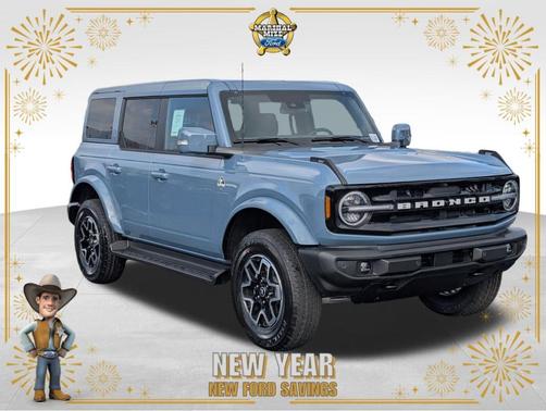 Azure Gray Metallic 2025 Ford Bronco Outer Banks SUV
