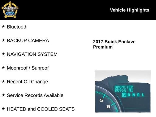 2017 Buick Enclave Premium