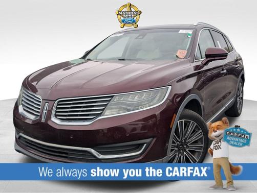 Burgundy 2018 Lincoln MKX Black Label