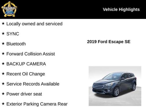2019 Ford Escape SE