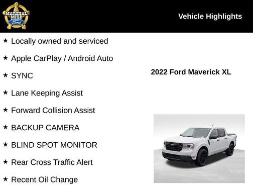 2022 Ford Maverick XL