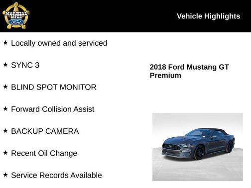 2018 Ford Mustang GT Premium