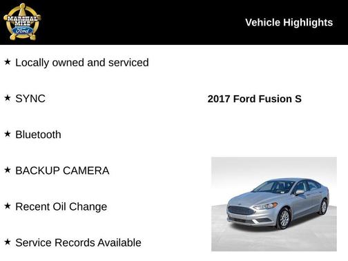 2017 Ford Fusion S