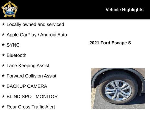 2021 Ford Escape S