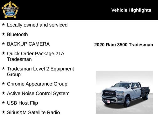 2020 RAM 3500 Tradesman