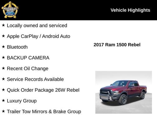 2017 RAM 1500 Rebel
