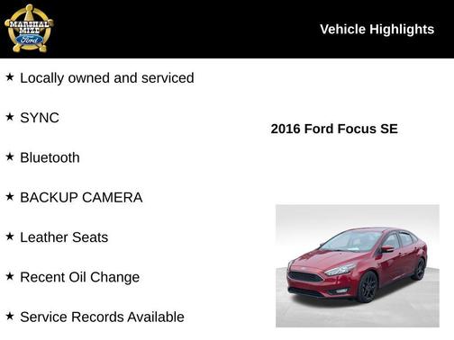2016 Ford Focus SE