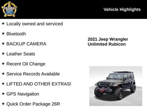 2021 Jeep Wrangler Unlimited Rubicon
