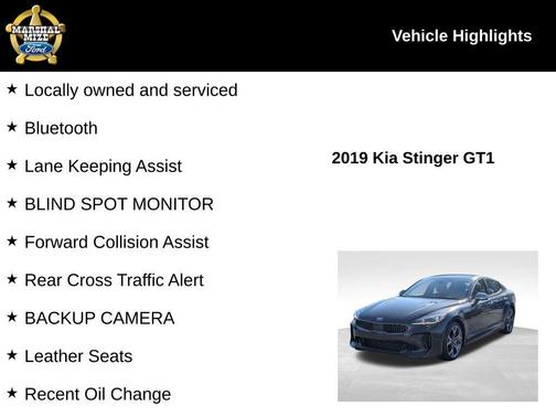 2019 Kia Stinger GT1