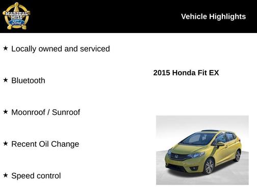 2015 Honda Fit EX