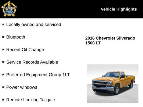 2016 Chevrolet Silverado 1500 1LT