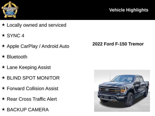 2022 Ford F-150 Tremor