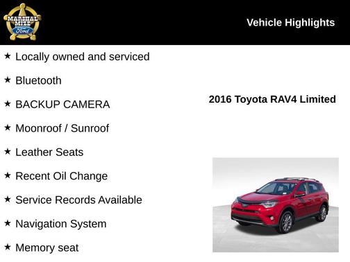 2016 Toyota RAV4 Limited
