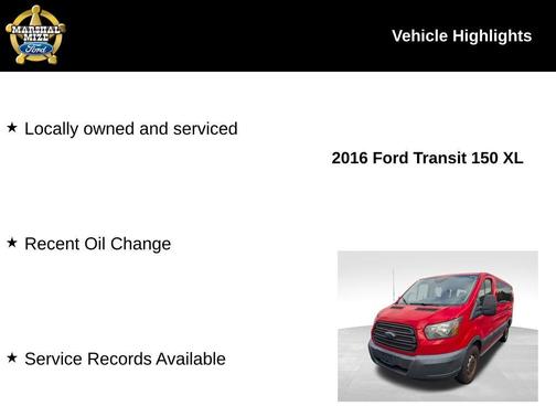 2016 Ford Transit-150 XL