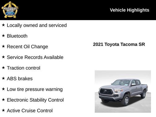 2021 Toyota Tacoma SR