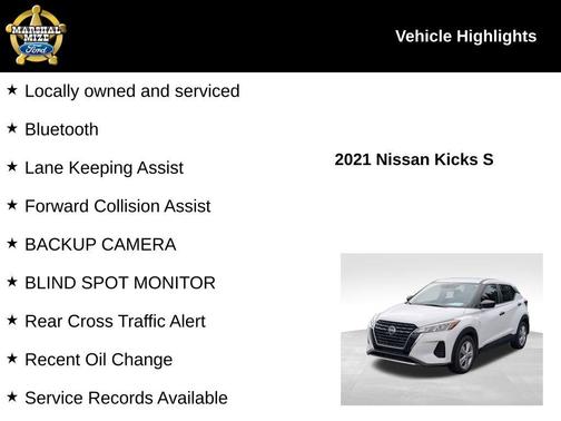 2021 Nissan Kicks S