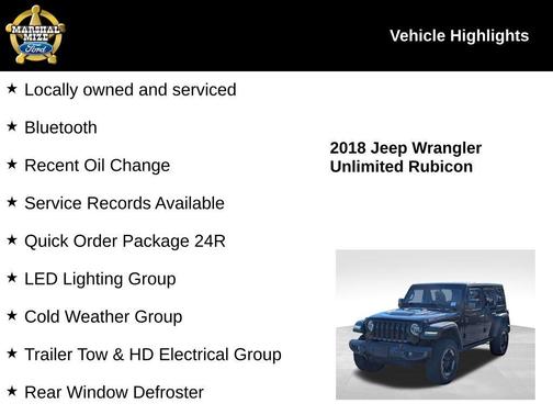2018 Jeep Wrangler Unlimited Rubicon