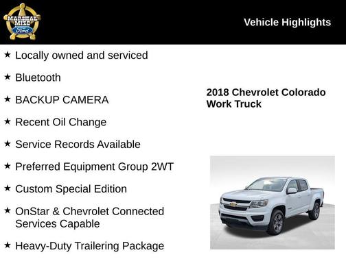 2018 Chevrolet Colorado WT