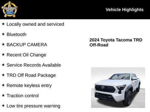 2024 Toyota Tacoma TRD Off Road