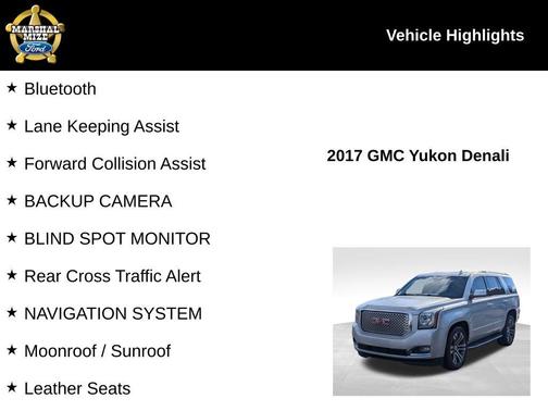 2017 GMC Yukon Denali