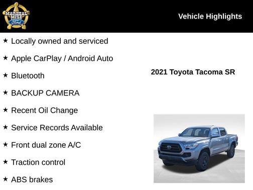 2021 Toyota Tacoma SR