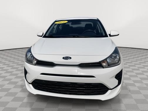 Clear White 2021 Kia Rio LX